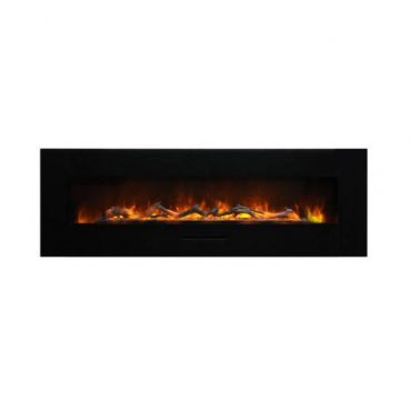 Amantii WM-FM-60-7023-BG Linear Electric Fireplace