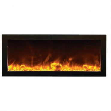Amantii BI-40-SLIM Indoor-Outdoor Linear Fireplace