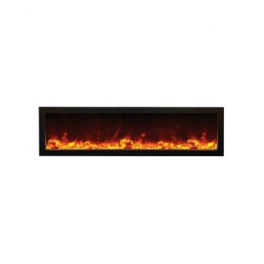 Amantii BI-60-SLIM Indoor-Outdoor Linear Fireplace