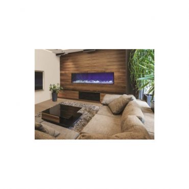 Amantii BI-72-SLIM Indoor-Outdoor Linear Fireplace