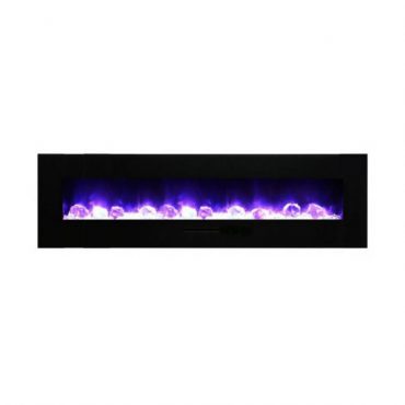 Amantii WM-FM-72-8123-BG Linear Electric Fireplace
