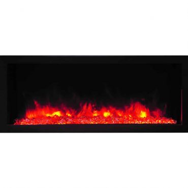 Amantii BI-40-XTRASLIM Indoor-Outdoor Linear Fireplace