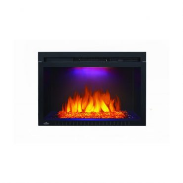 Napoleon Cinema Glass 29″ Built-in Electric Firebox Insert with Crystals