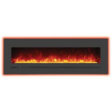 Sierra Flame WM-FML-60-6623-STL Linear Fireplace