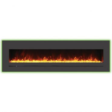 Sierra Flame WM-FML-72-7823-STL Linear Fireplace