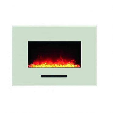 Amantii White Glass Surround for WM-FM-26-3623-BG Linear Fireplace